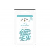 Doodlebug Mini PaperClips SWIMMING POOL blue